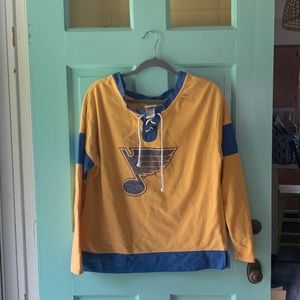NEVER WORN St. Louis Blues Crew Sweatshirt - L